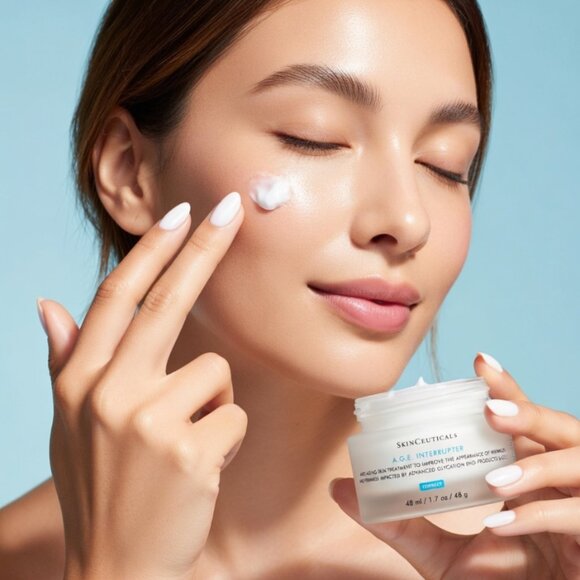 SkinCeuticals A.G.E. Interrupter 1.6oz Anti-Wrinkle Firming Face Cream.Pack of 2 - Picture 4 of 6